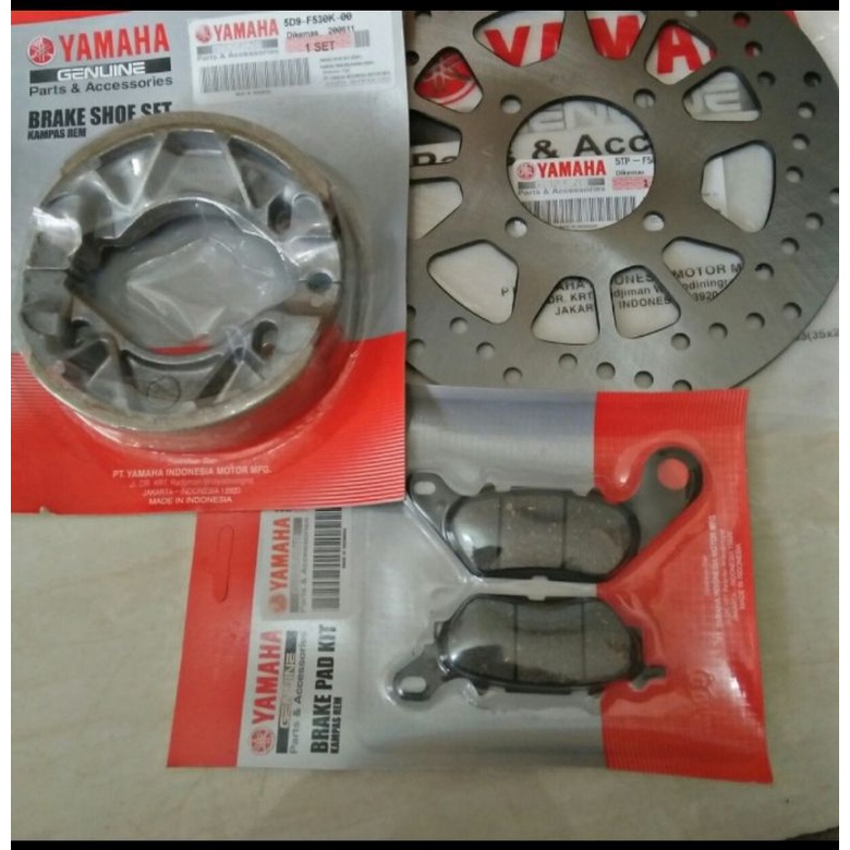 Jual piringan cakram kampas rem motor Yamaha jupiter z | Shopee Indonesia