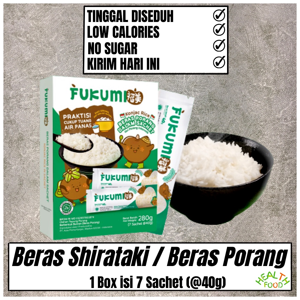 Jual Beras Shirataki Rice Shirataki Beras Shirataki Untuk Diet Sirataki ...