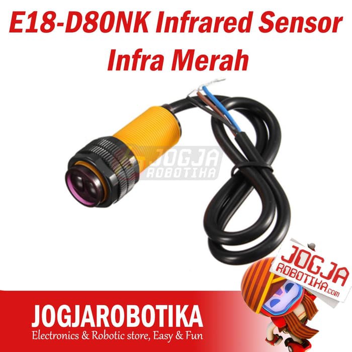 Jual E18-D80NK INFRARED SENSOR INFRA HJ A-32 MERAH | Shopee Indonesia