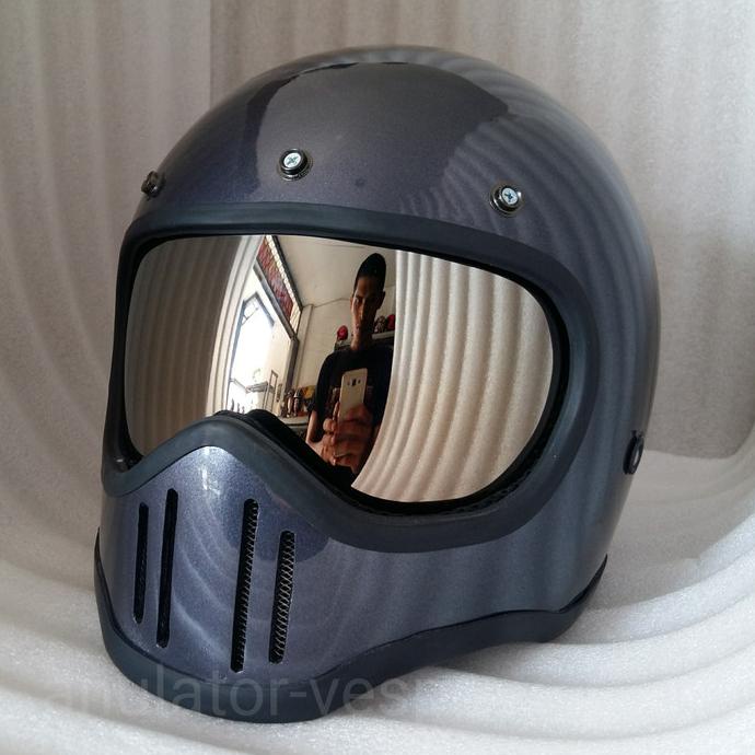 Jual Helm Retro Inner visor mika helm cakil bogo m50 m 50 iner kaca ...
