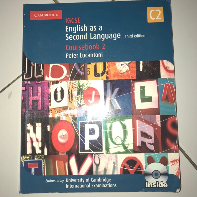 Jual Cambridge IGCSE English as a second language coursebook 2 preloved ...