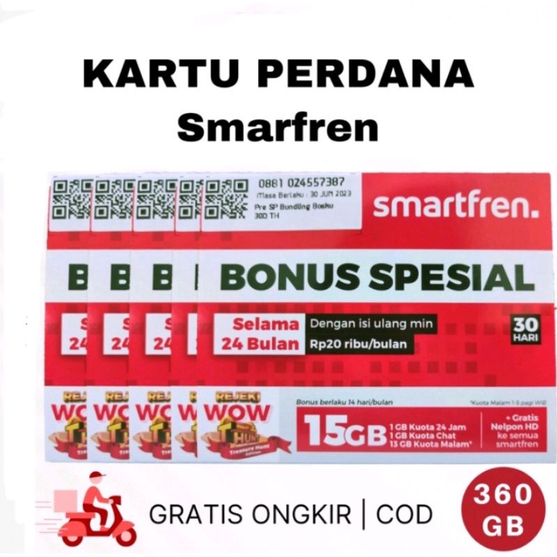 Jual Smartfren Kartu Perdana Bisa Untuk Modem Dan Wifi Bonus Spesial ...