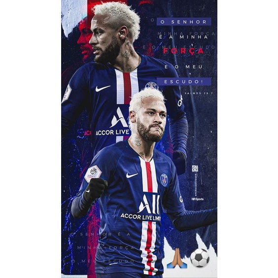 Jual COD POSTER HIASAN DINDING NEYMAR PSG POSTER DINDING AESTHETIC