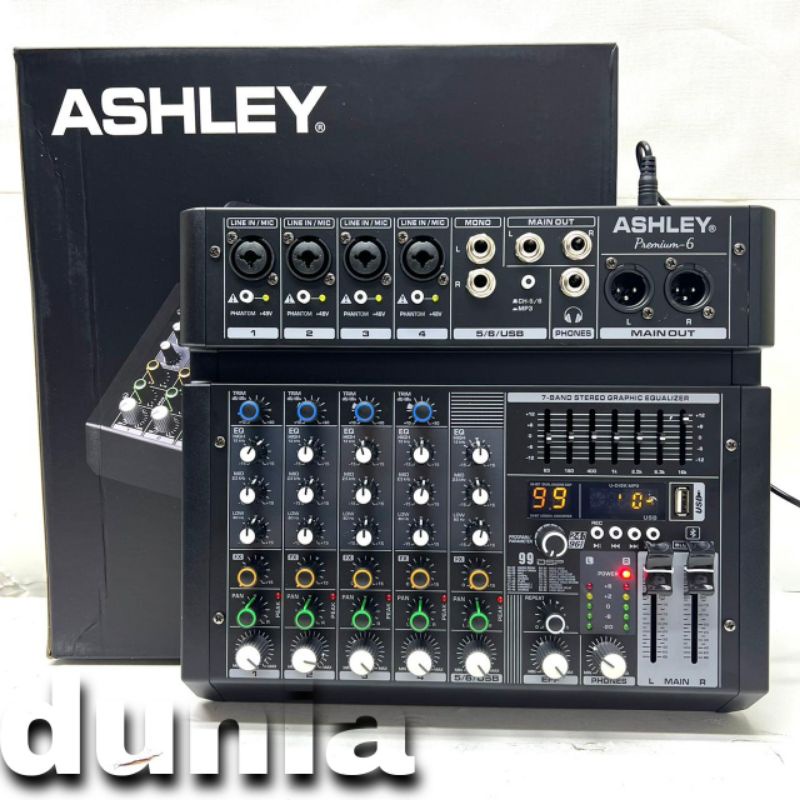 Jual Mixer Ashley Premium 4 Premium 6 Original 4 reverb4 reverb6