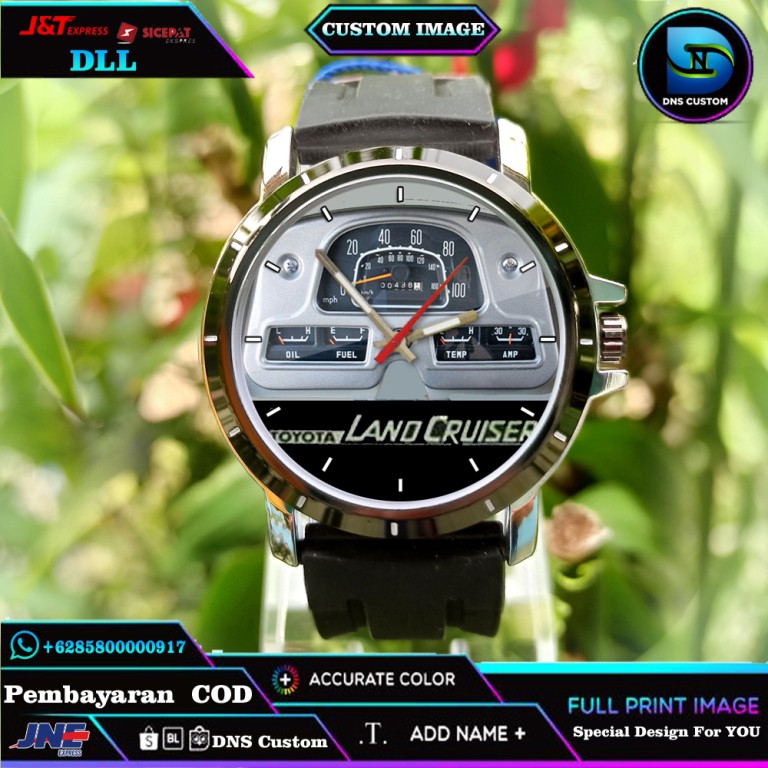 Jual BISA COD !! Jam Tangan Custom Pria Toyota Land Cruiser | Shopee ...