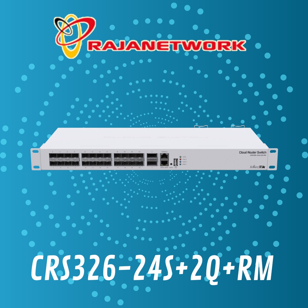 Jual Mikrotik Routerboard CRS32624S+2Q+RM Shopee Indonesia