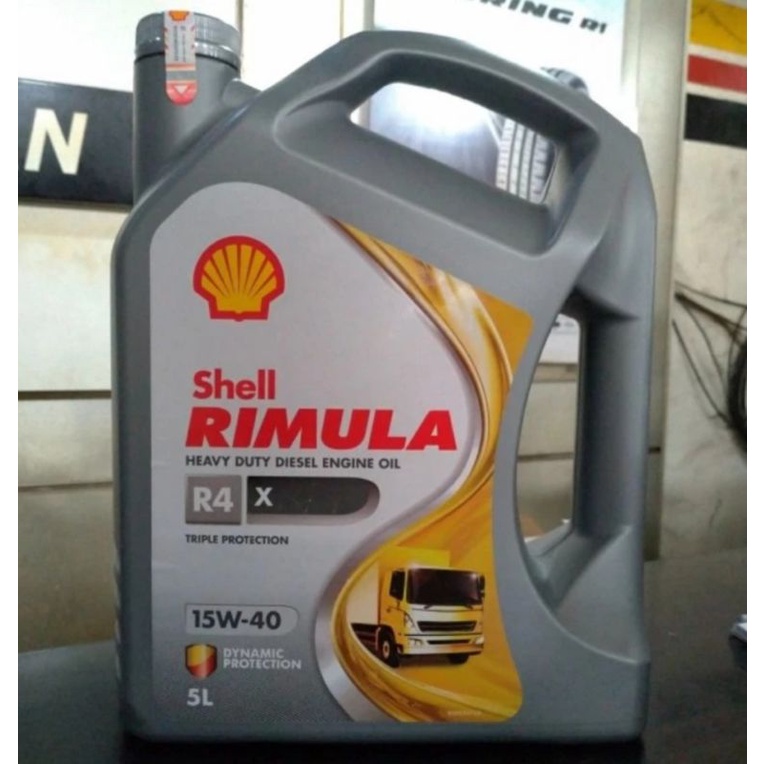 Jual SHELL Rimula R4 X / R4 PLUS 15W-40 | Shopee Indonesia