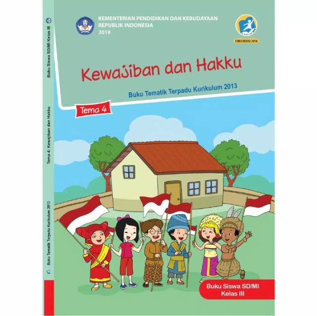 Jual BUKU TEMATIK SD KELAS 3 SD SEMESTER 1 TEMA 1,2,3,4 K13 REVISI 2018 ...