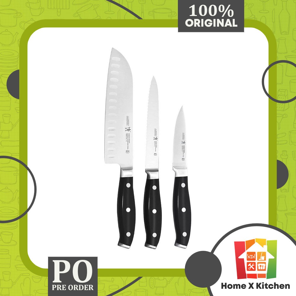 Henckels International Forged Premio 3-pc. Starter Knife Set