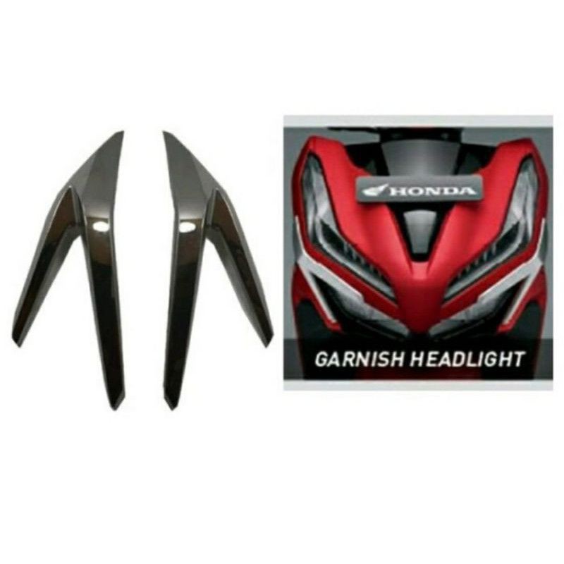 Jual Garnish Headlight Headlamp Hiasan Lampu Depan New Vario 125 150