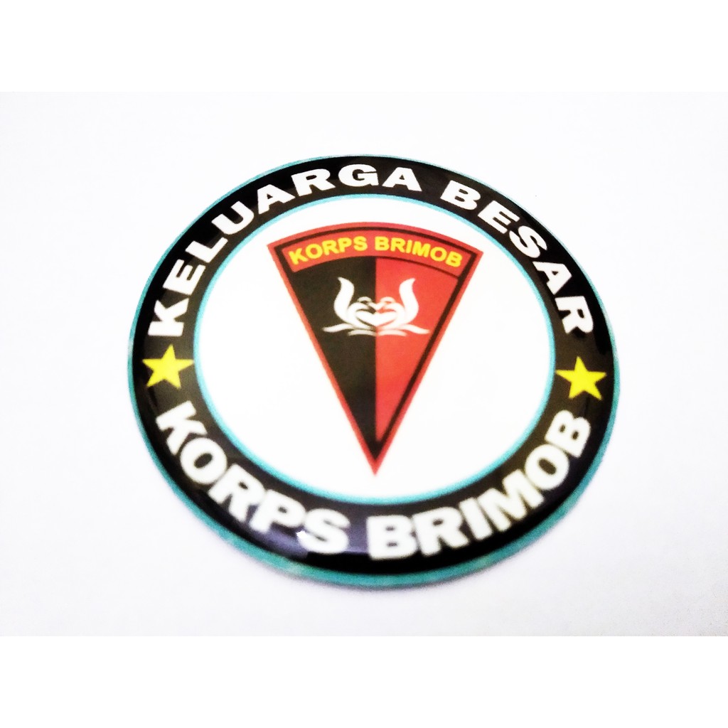 Jual Stiker Timbul Atau Stiker Emblem Logo Korps Brimob Limited Edition Shopee Indonesia 5297