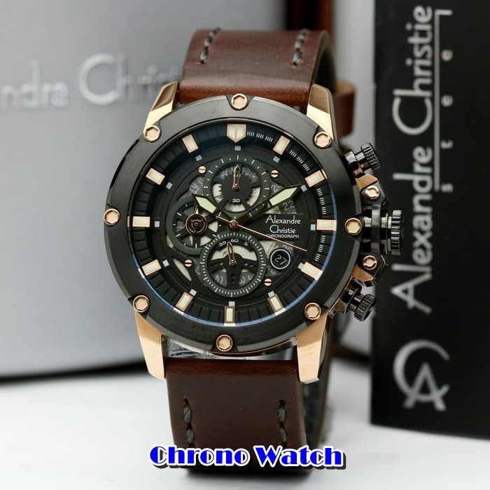 Jam alexandre christie chronograph hotsell
