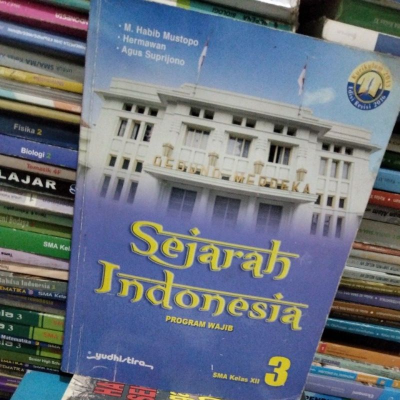 Jual Buku Sejarah Indonesia Wajib Kelas 12 Xii 3 Sma Revisi Yudhistira