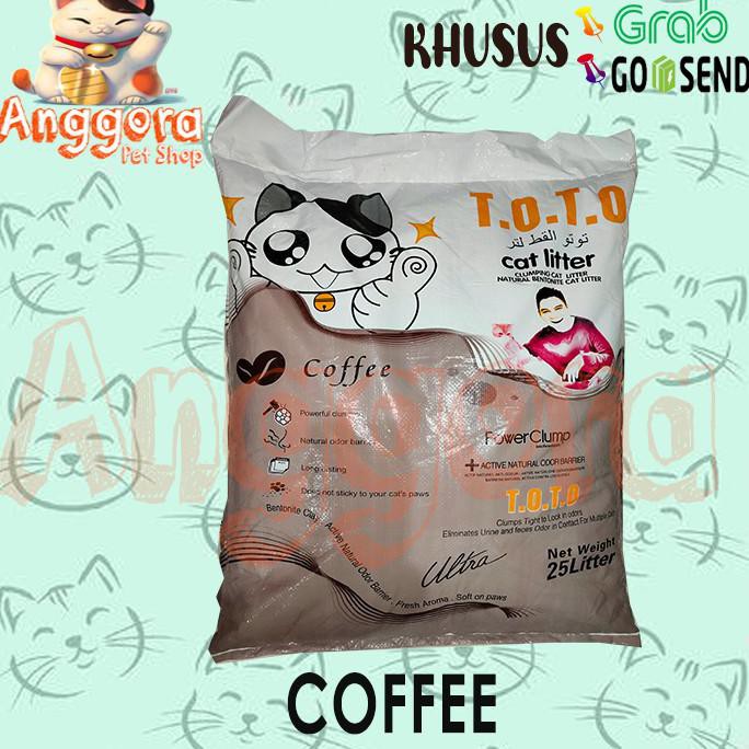 Jual Pasir Kucing TOTO COFFEE 20kg | Shopee Indonesia