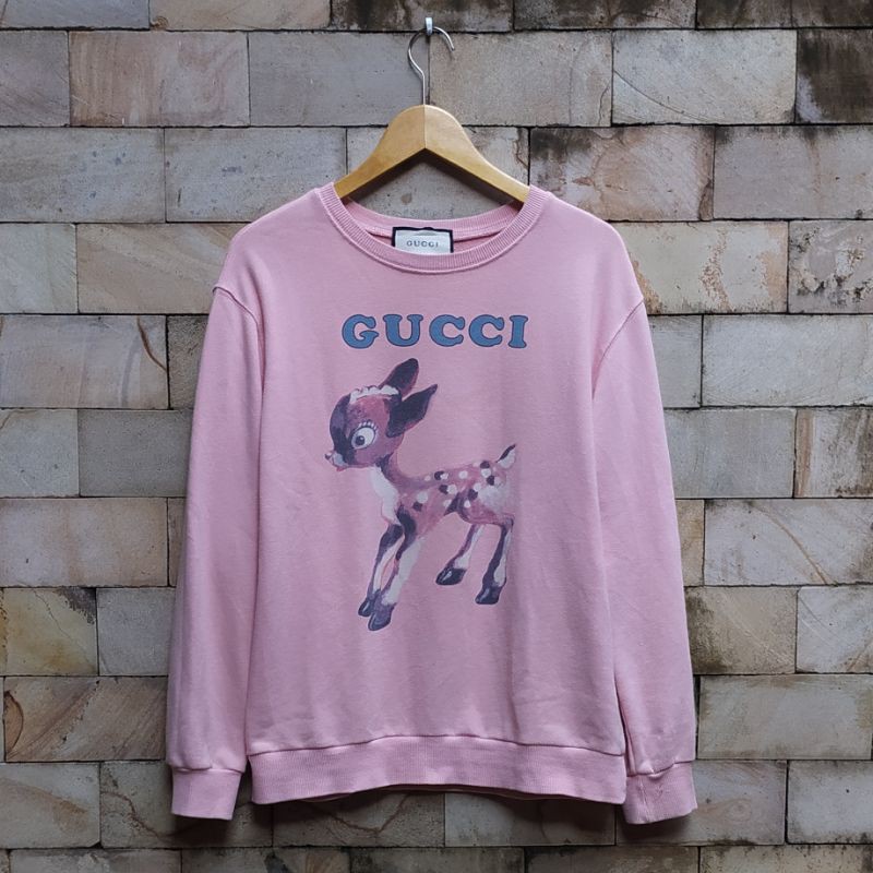 Gucci hotsell fawn sweatshirt