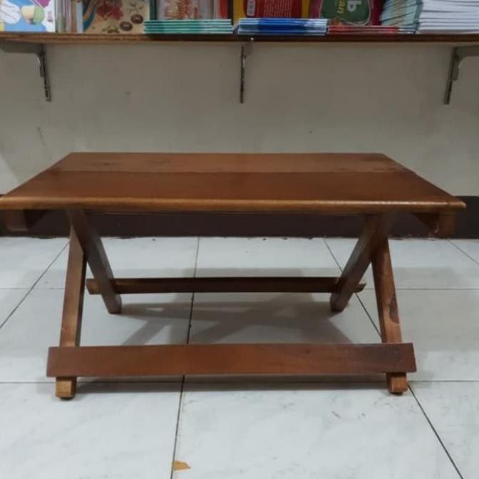 Jual Meja Lekar Kayu Multifungsi Rekal Lipat Kayu Meja Belajar Lipat