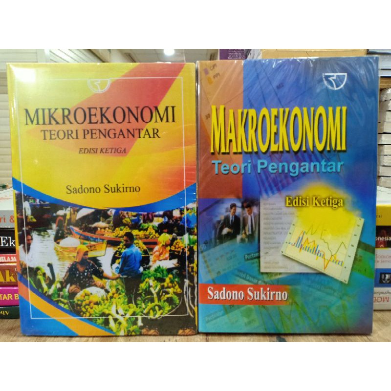 Jual Promo 1 Paket 2 Buku Mikroekonomi Sadono Sukirno Dan Makroekonomi ...