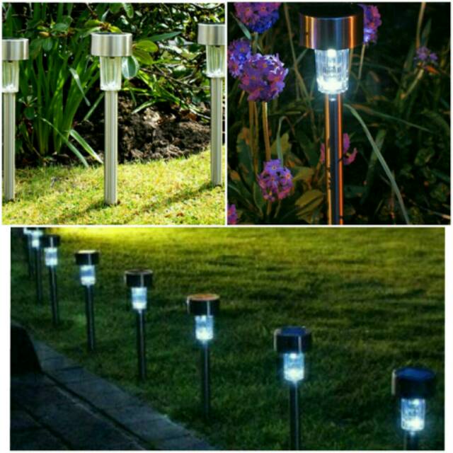 Jual Lampu Taman Solar Mini LED (Tanpa Listrik) - RL | Shopee Indonesia