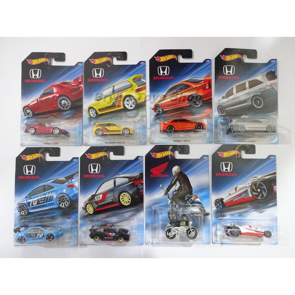 Jual Hot Wheels Honda Series Set isi 8 | Shopee Indonesia