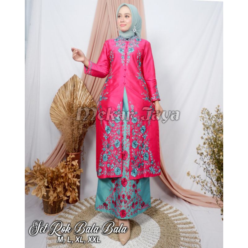 Jual KEBAYA MODERN SET ROK BALA-BALA KEBAYA PESTA SET KEBAYA MEWAH BY ...