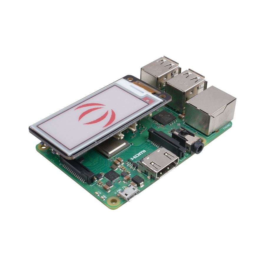 Jual 2.13 inch Triple Color E-Ink Display for Raspberry Pi | Shopee ...