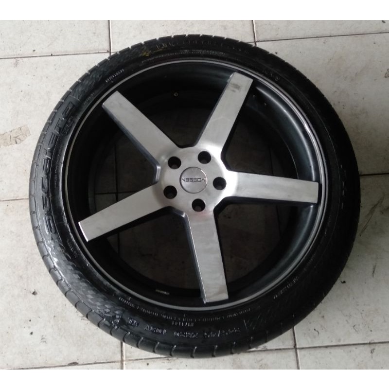 Jual Velg Variasi Pelek Mobil Second Vossen Ring 20 Pcd 5x114 Buat Hrv