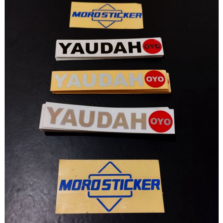 Jual STICKER YAUDAH OYO CUTTING | Shopee Indonesia