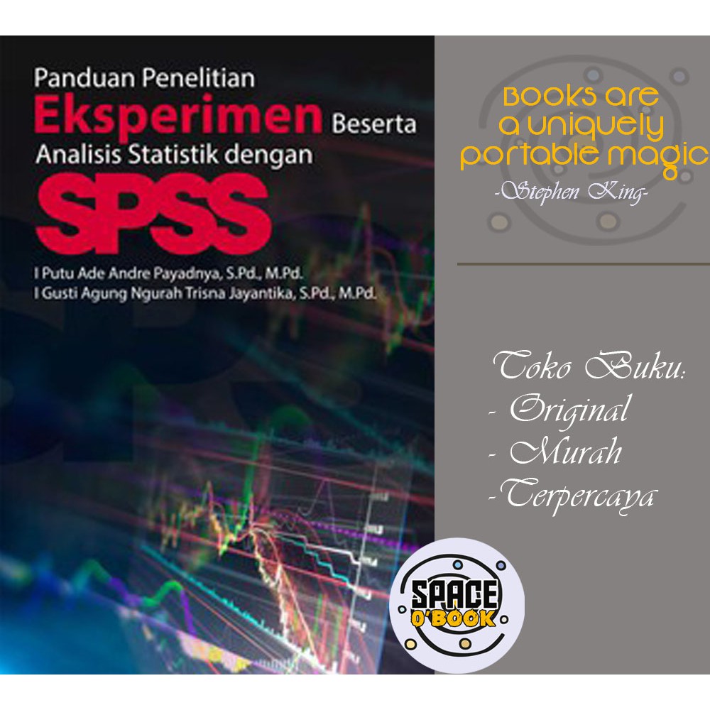 Jual Buku Panduan Penelitian Eksperimen Beserta Analisis Statistik ...