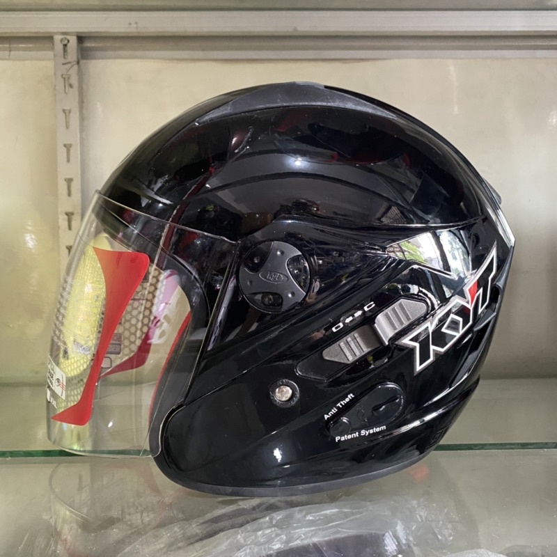 Jual KYT SCORPY SOLID Double Visor Kaca Dalam SNI DOT Shopee Indonesia