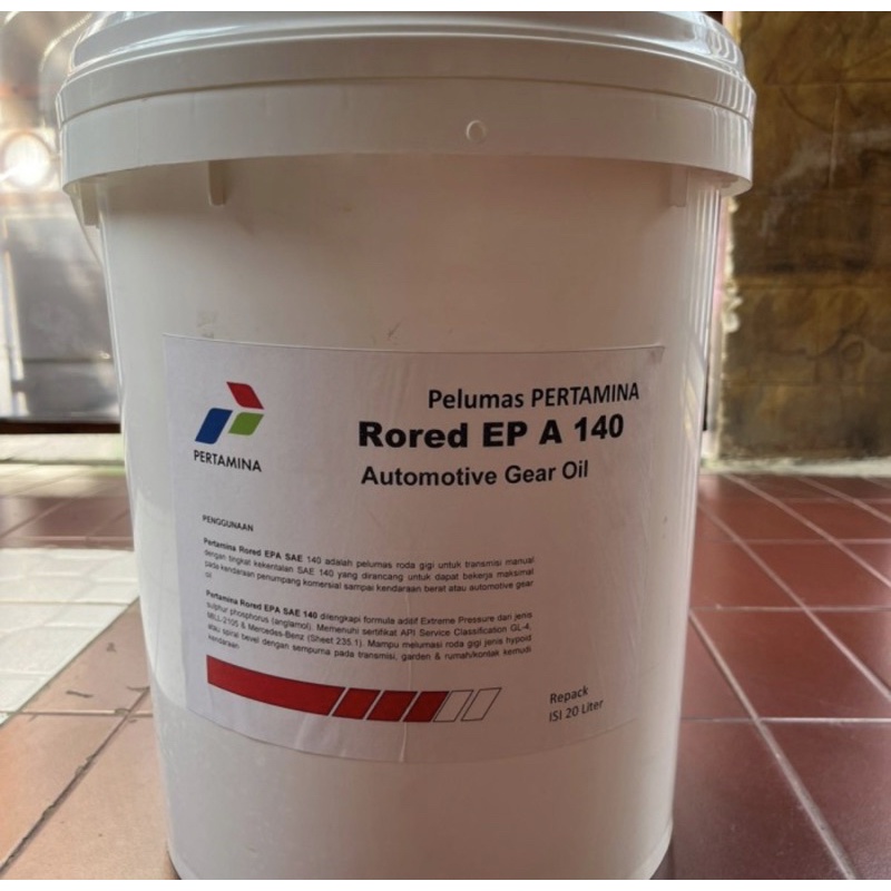 Jual Oli Garden PERTAMINA RORED EP A 140 Pelumas | Shopee Indonesia