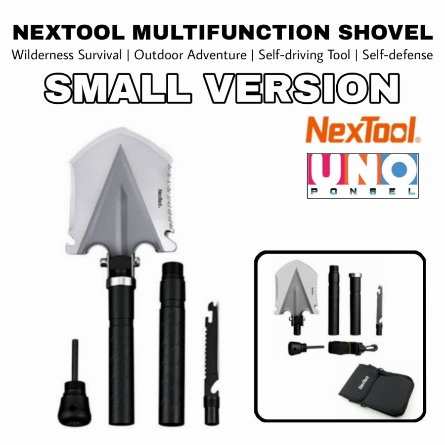 Jual NEXTOOL MULTIFUNCTION SHOVEL SMALL VERSION - Skop Cangkul Portable ...