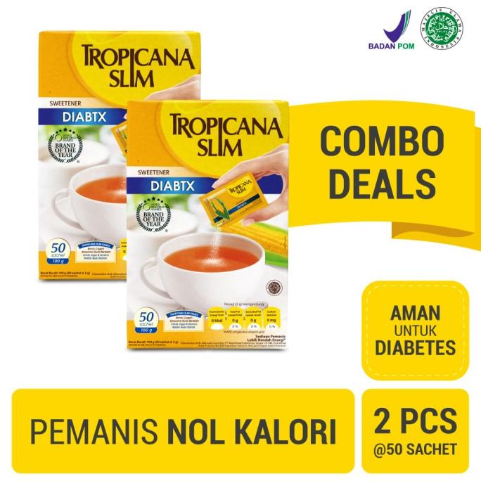 Jual Twin Pack Tropicana Slim Sweetener Diabtx Sachet Shopee Indonesia