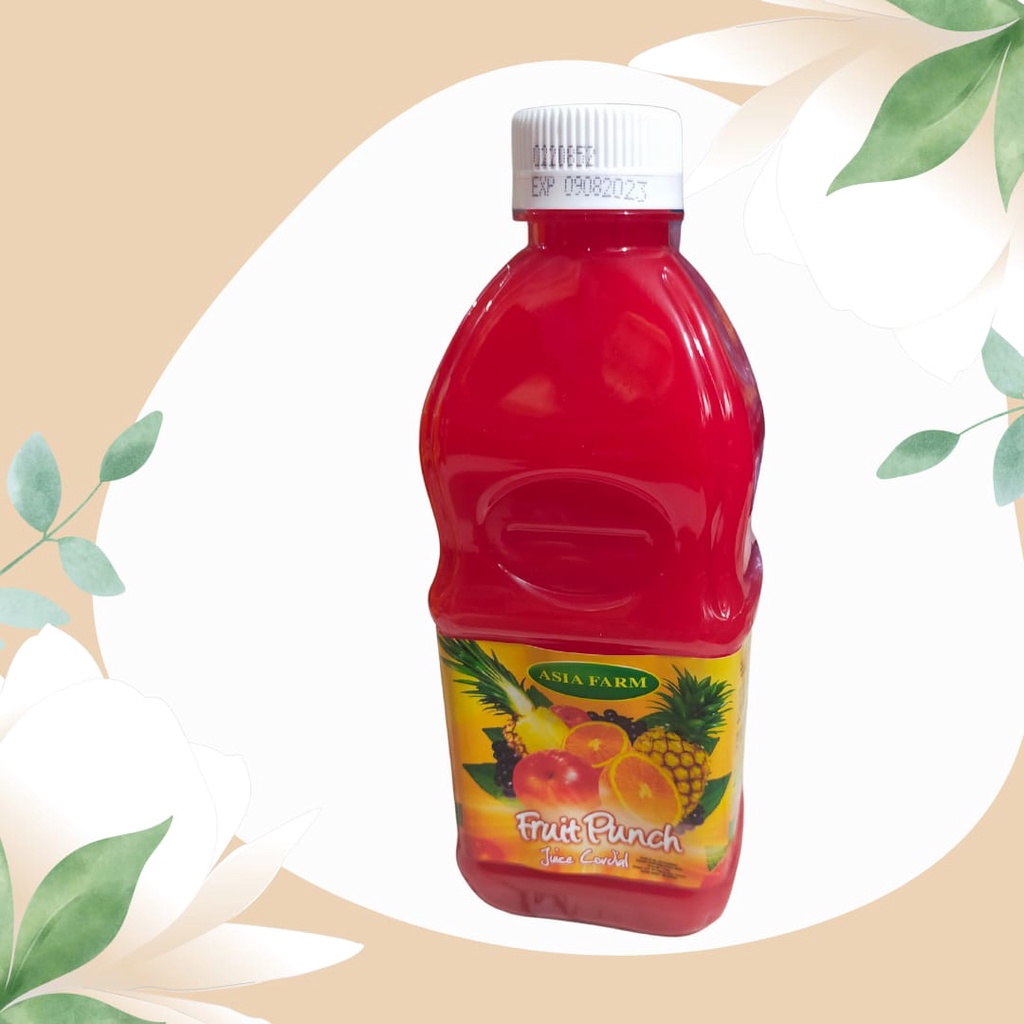 Jual ASIA FARM FRUIT PUNCH JUICE CORDIAL 1LITER Shopee Indonesia