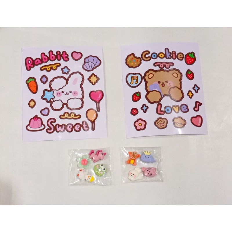 Jual Sticker Aesthetic/Sticker Botol Minum/Sticker 2 Dimensi/3Dimensi ...