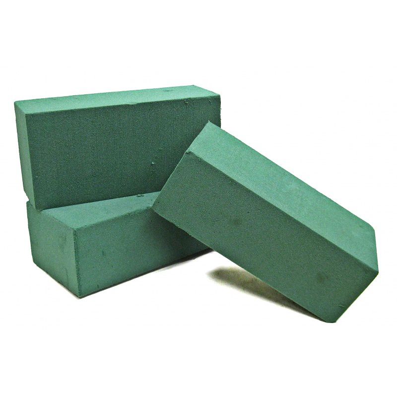 Jual Dry Foam / Busa Kering / Floral Foam / Gabus Buket Bunga | Shopee ...