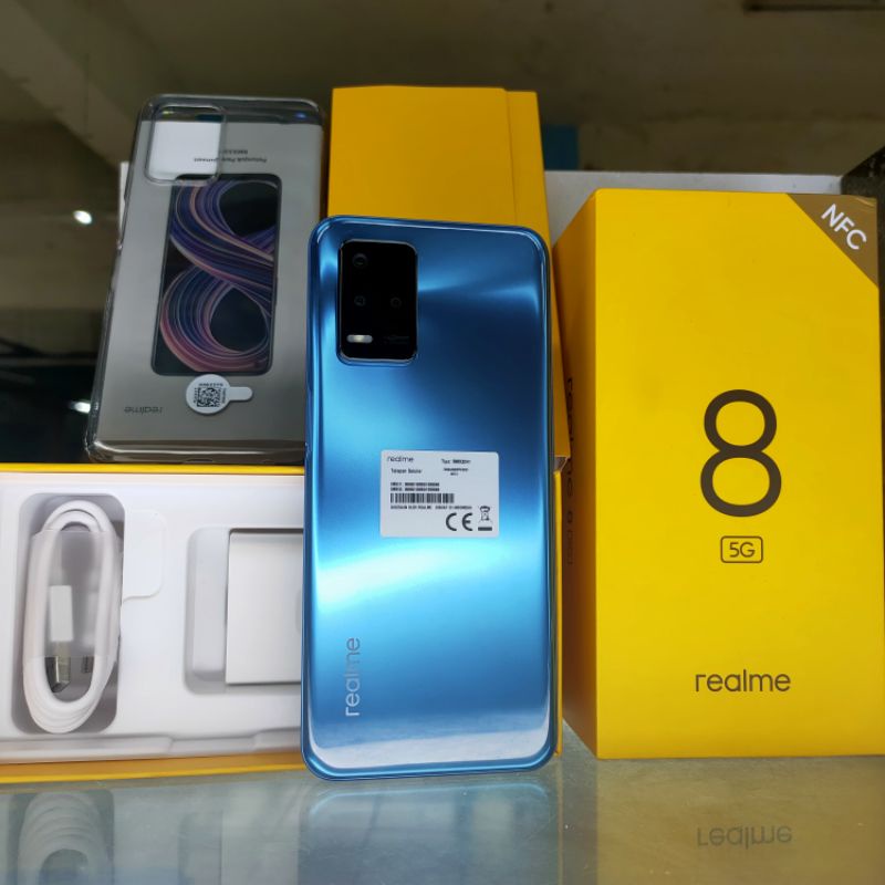 Jual REALME 8 5G 8/128GB SECOND ORIGINAL | Shopee Indonesia