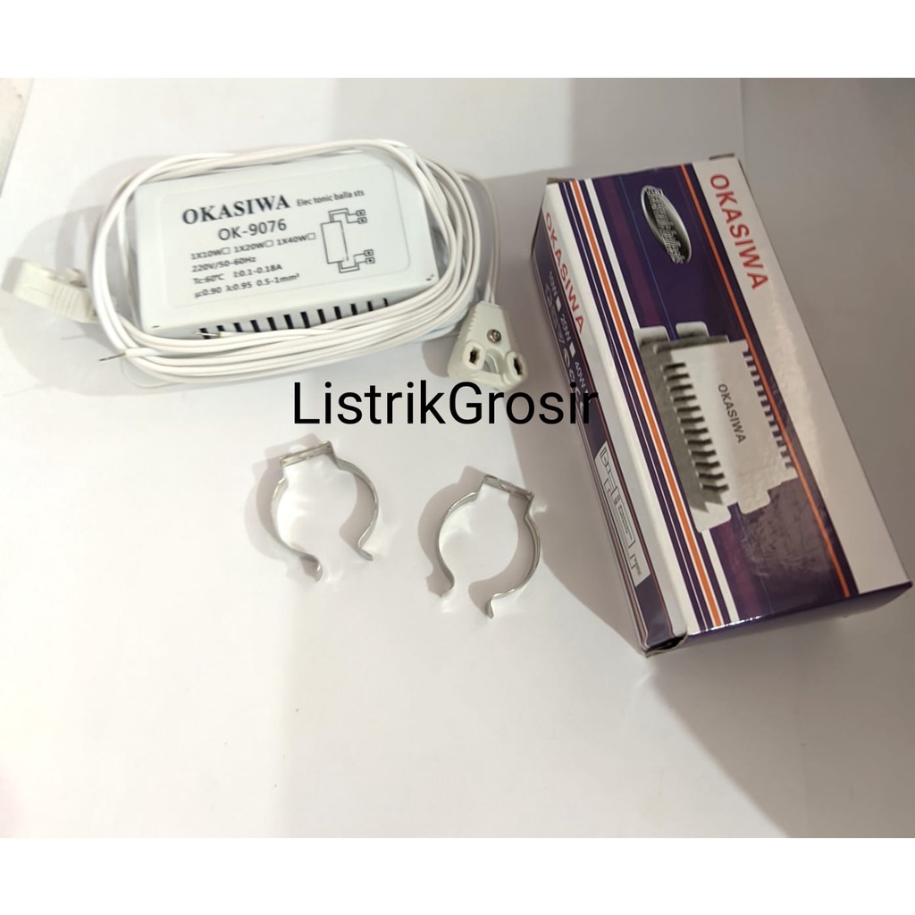 Jual Trafo TL Eletrik 10 18 20w 40 watt Travo Elektronic Ballast TLD ...