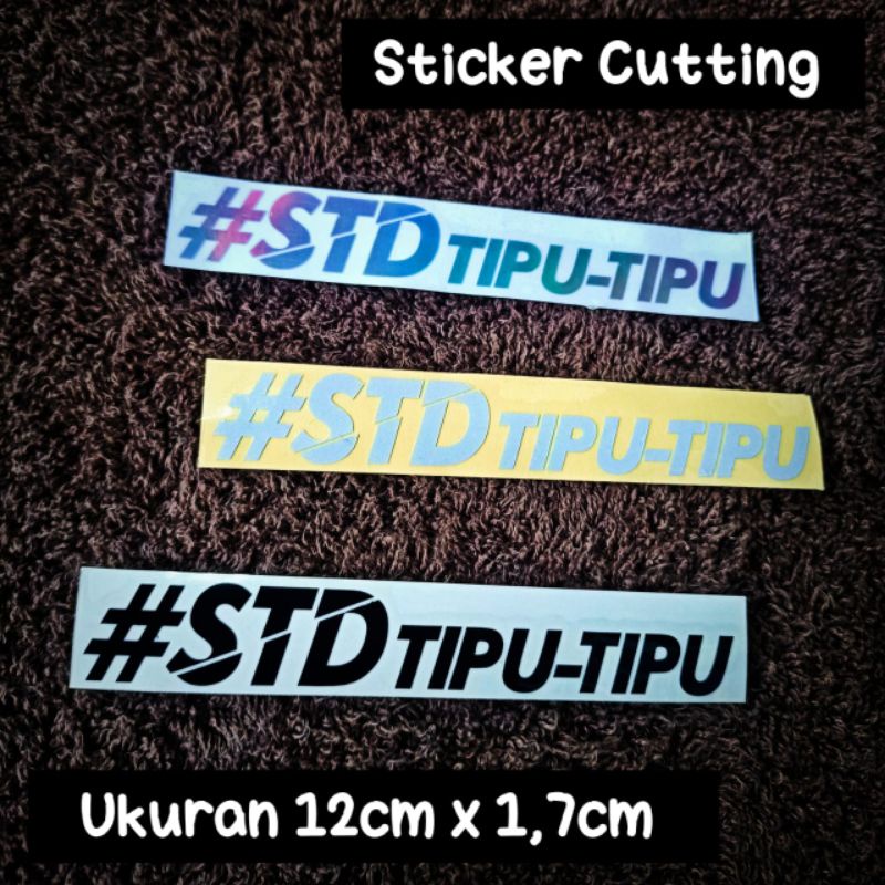 Jual sticker cutting STANDART TIPU TIPU | Shopee Indonesia