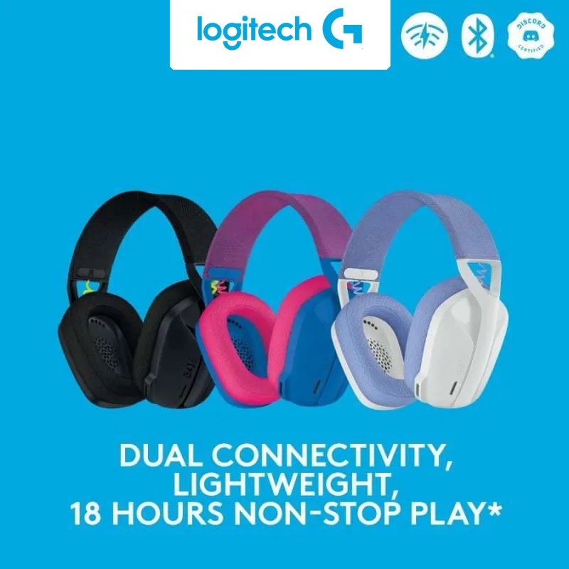  Logitech G435 LIGHTSPEED Wireless Bluetooth Gaming