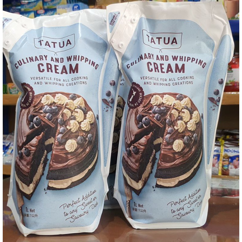 Jual Culinary Whipping Cream Tatua 1Ltr (Expired Desember 2020