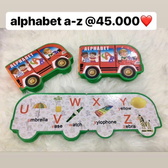 Jual BUKU ANAK ALPHABET BOOK BUKU ABC ANIMAL BOOK BUKU BINATANG NUMBERS ...