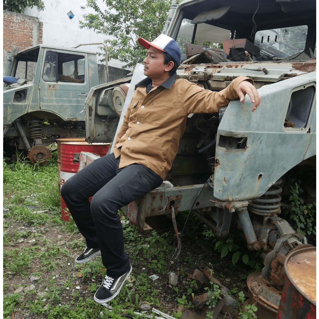 Jual SIMISSTY DENIM. jaket parka green millitary. bahan cotton swedding ...