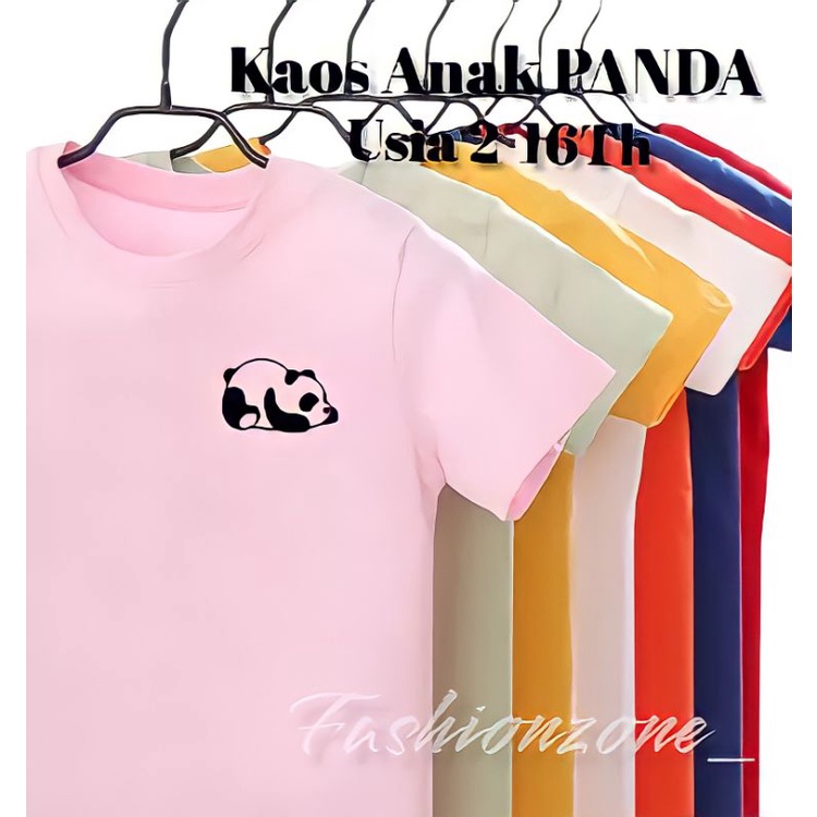 Little M Panda Funday Kaos Anak Perempuan main image 1
