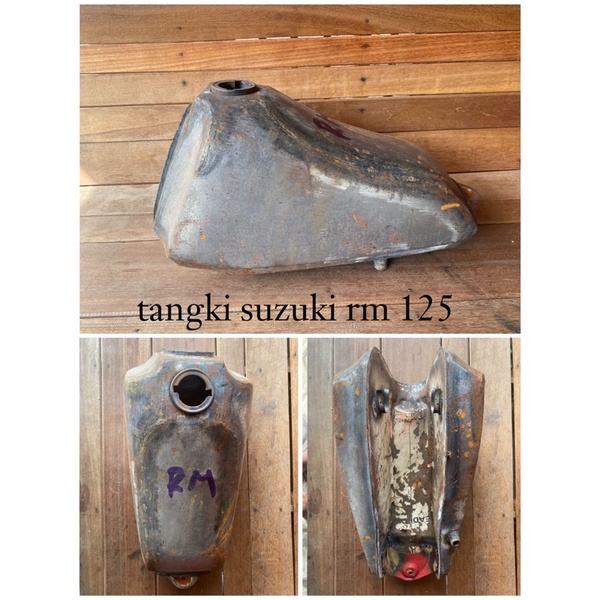 Jual Tengki Trail Klasik Tangki Trail Jadul Gastank Trail Tua Tengki Model Suzuki Rm D Bahan