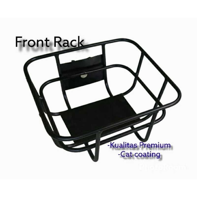 Jual front rack keranjang sepeda lipat front blok | Shopee Indonesia