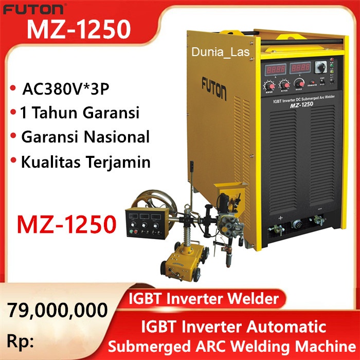 Jual FUTON MZ-1250 Mesin Las Inverter Automatic Submerged ARC Welding ...