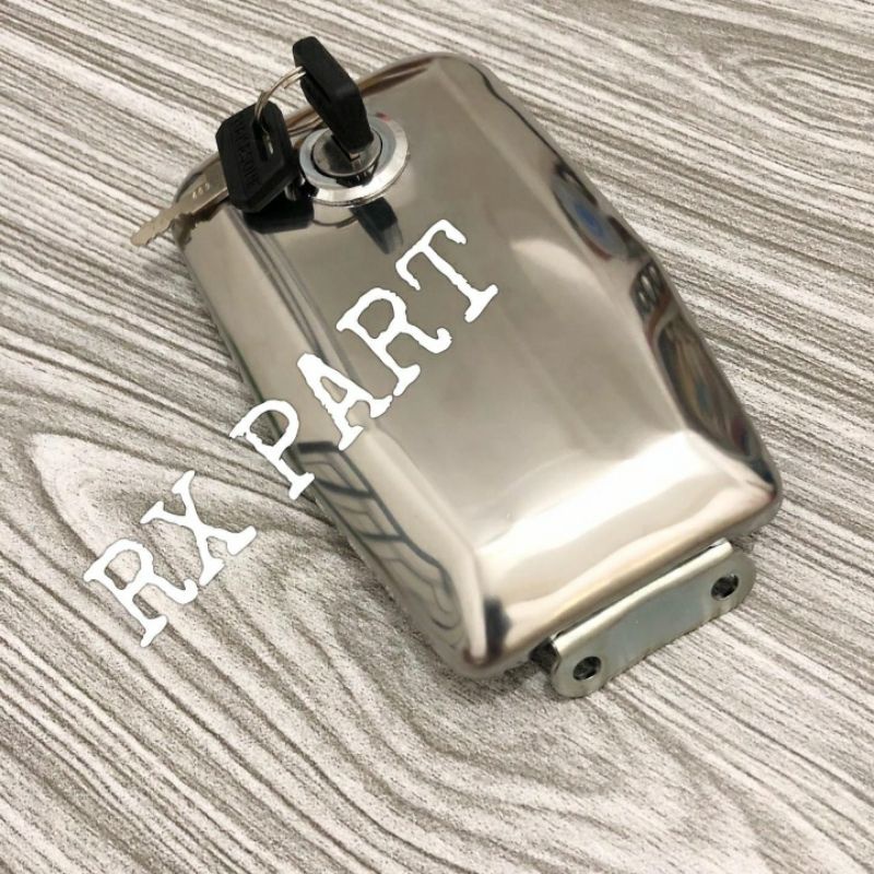 Jual tutup tangki rxking rx king rx k chrome besi tebal | Shopee Indonesia