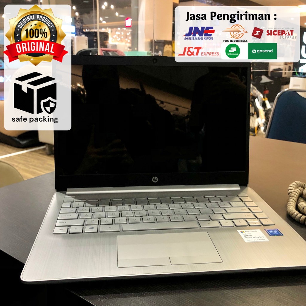 Jual Laptop Hp 14s Cf2516tu Intel N4020 Ram 4gb 256ssd Win10ohs Ori Ram 8gb Shopee Indonesia 7151