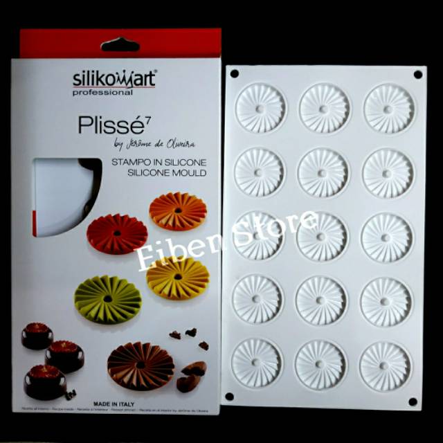 Jual Silikomart Silicone Mold Plisse 7 - O 4,5cm H 6,4mm | Indonesia