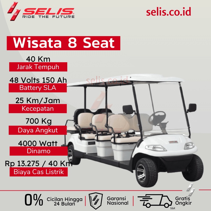 Jual BOOKING FEE - SELIS WISATA 8S - MOBIL GOLF LISTRIK | Shopee Indonesia